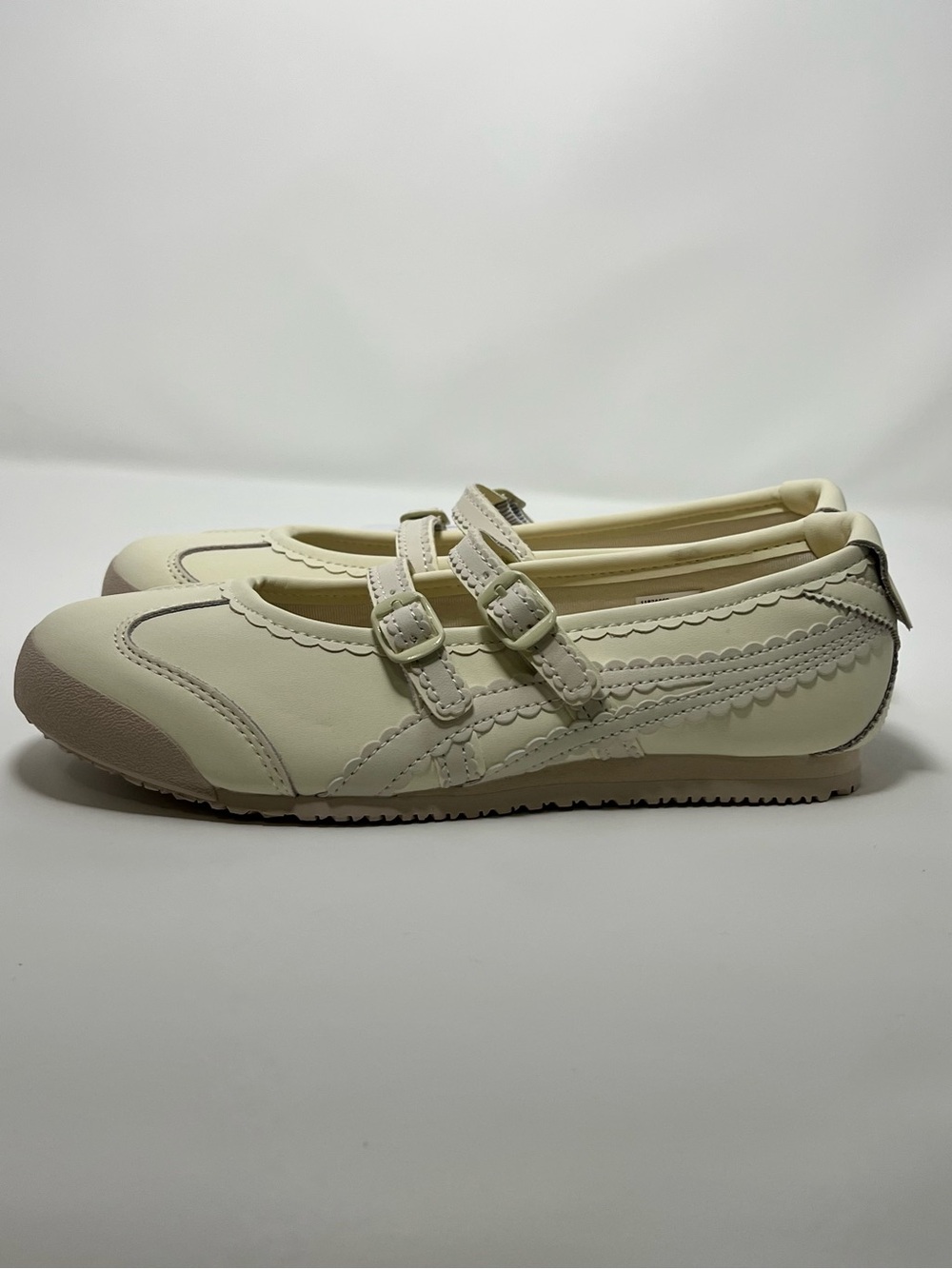 Onitsuka Tiger Mexico 66 TGRS Ivory Cream Womens 5.5 New with Box 1182A660-752 - Picture 2 of 9
